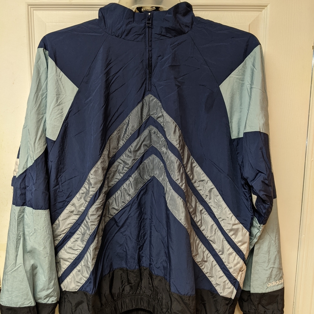 Adidas 90s Style Pullover Windbreaker
